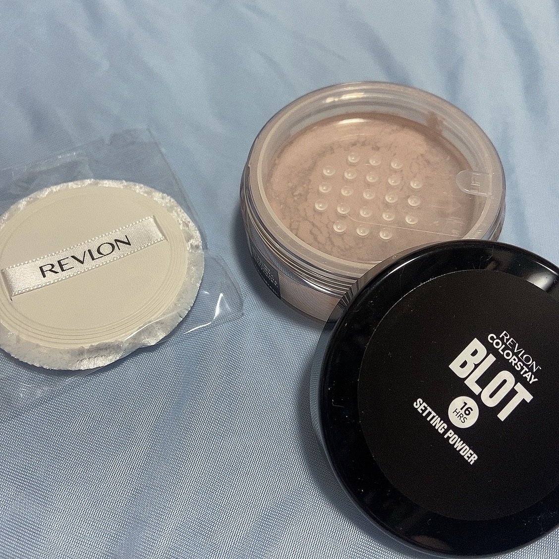 レブロン カラーステイ ブロット セッティング パウダー/REVLON/ルースパウダーを使ったクチコミ（1枚目）
