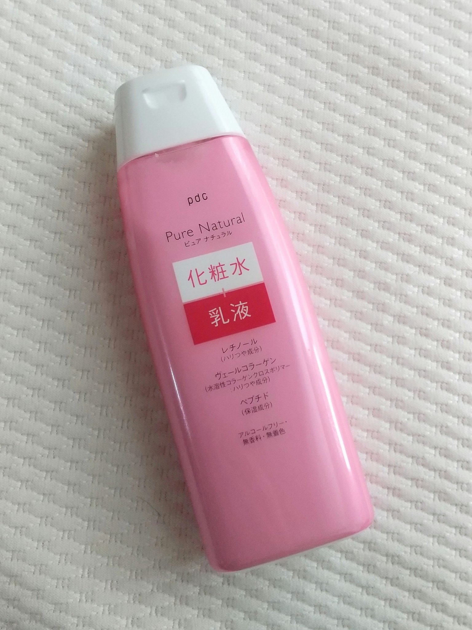 ピュア ナチュラル エッセンスローション リフト 本体210ml/pdc/化粧水を使ったクチコミ（1枚目）