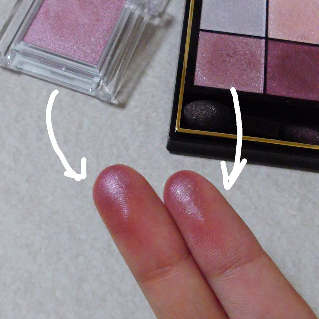 リアルクローズシャドウ/excel/アイシャドウパレットを使ったクチコミ(5枚目)