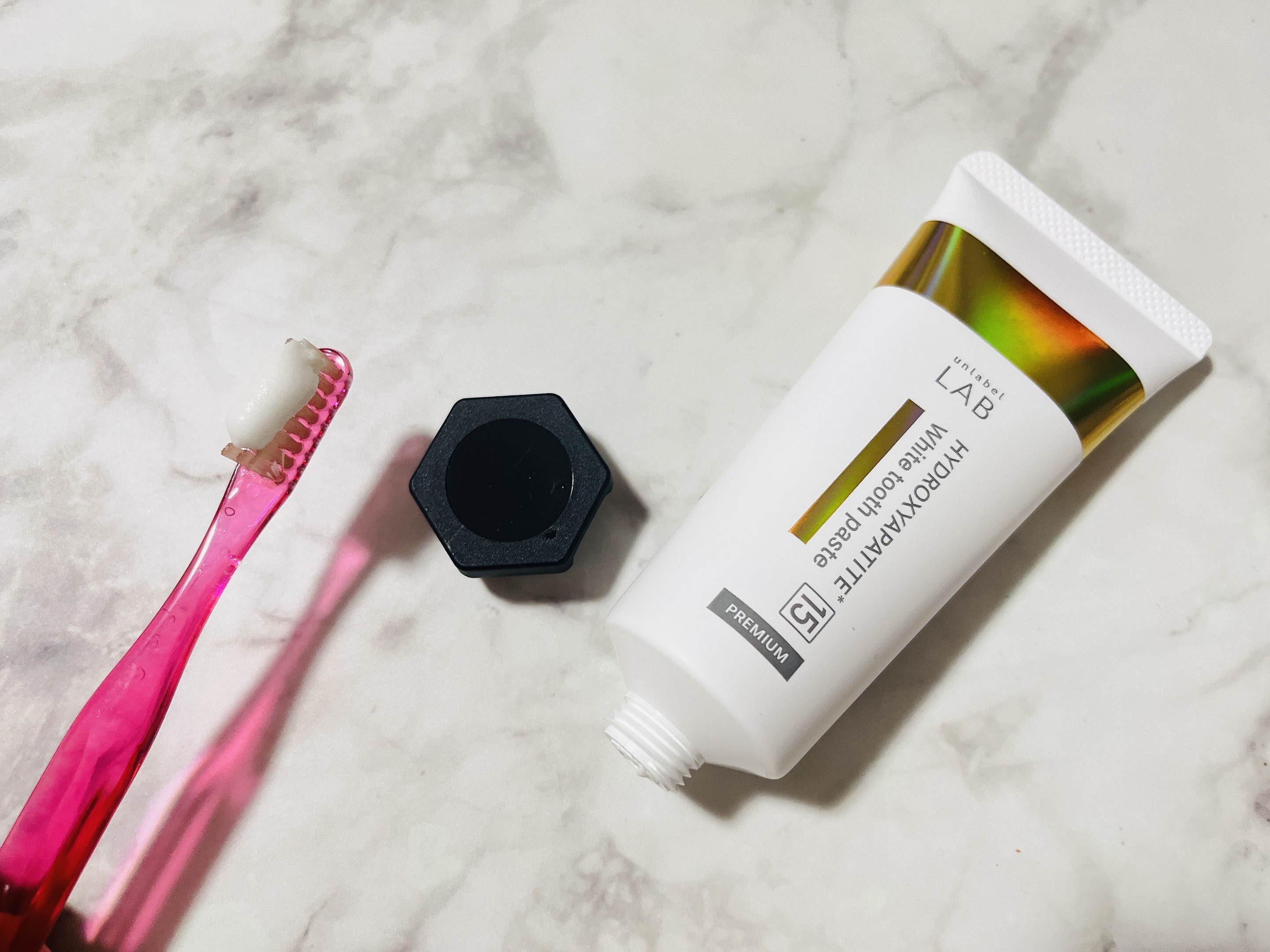 アンレーベル ラボ　HA トゥースペーストP/unlabel/歯磨き粉を使ったクチコミ（2枚目）