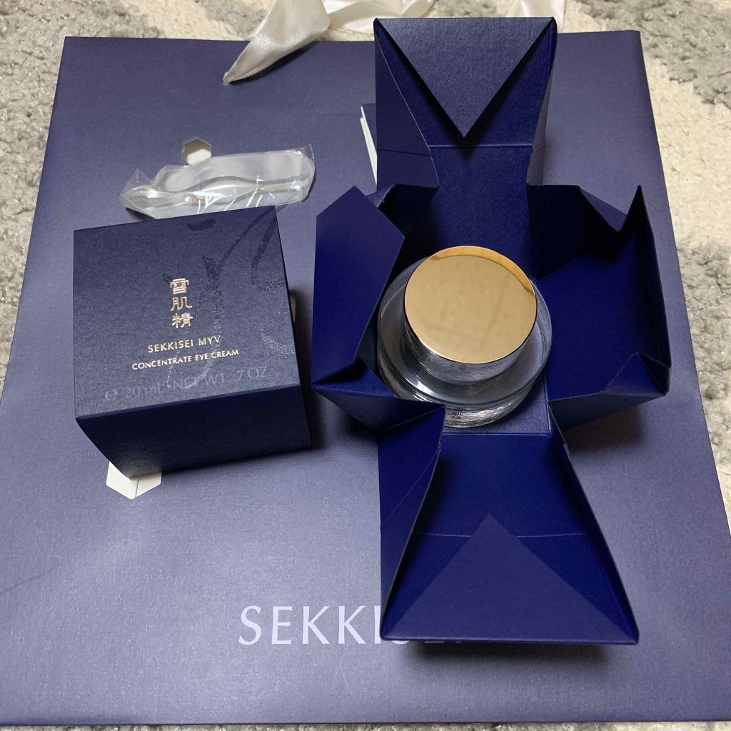 コンセントレート アイ クリーム/雪肌精みやび/アイケア・アイクリームを使ったクチコミ(1枚目)