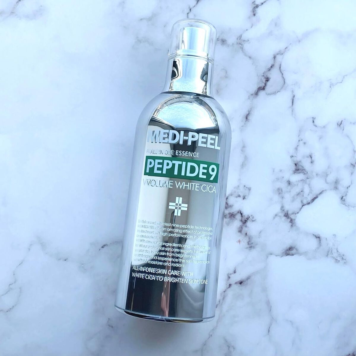 ペプチド 9 ボリューム ホワイト シカ オールインワン エッセンス MEDIPEEL