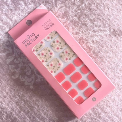 パーフェクトフィット ジェルネイルシール/GELATO FACTORY/ネイルシールを使ったクチコミ(2枚目)