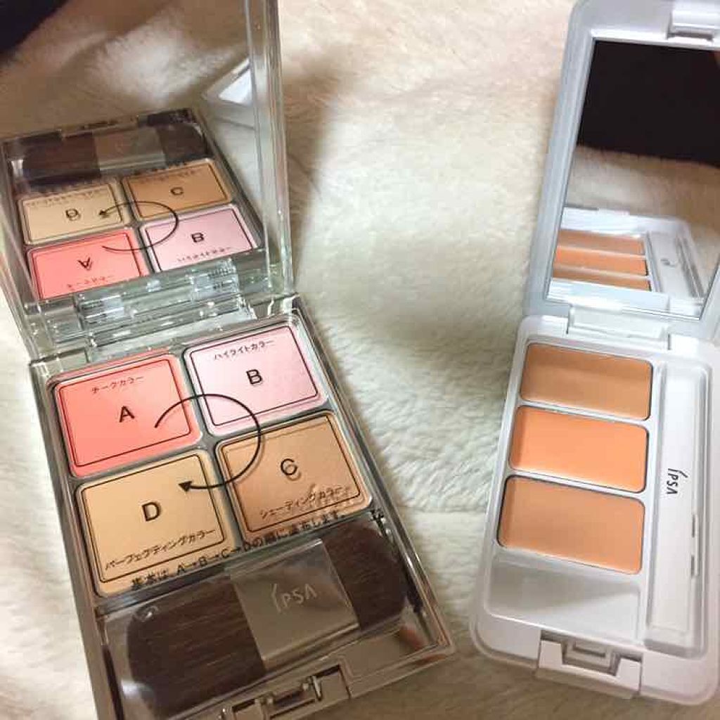 デザイニング フェイスカラーパレット/IPSA/プレストパウダーを使ったクチコミ（1枚目）