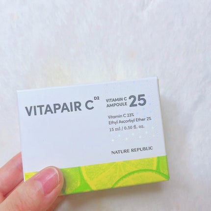 ビタペアC ビタミンC25アンプル/ネイチャーリパブリック/美容液を使ったクチコミ(3枚目)