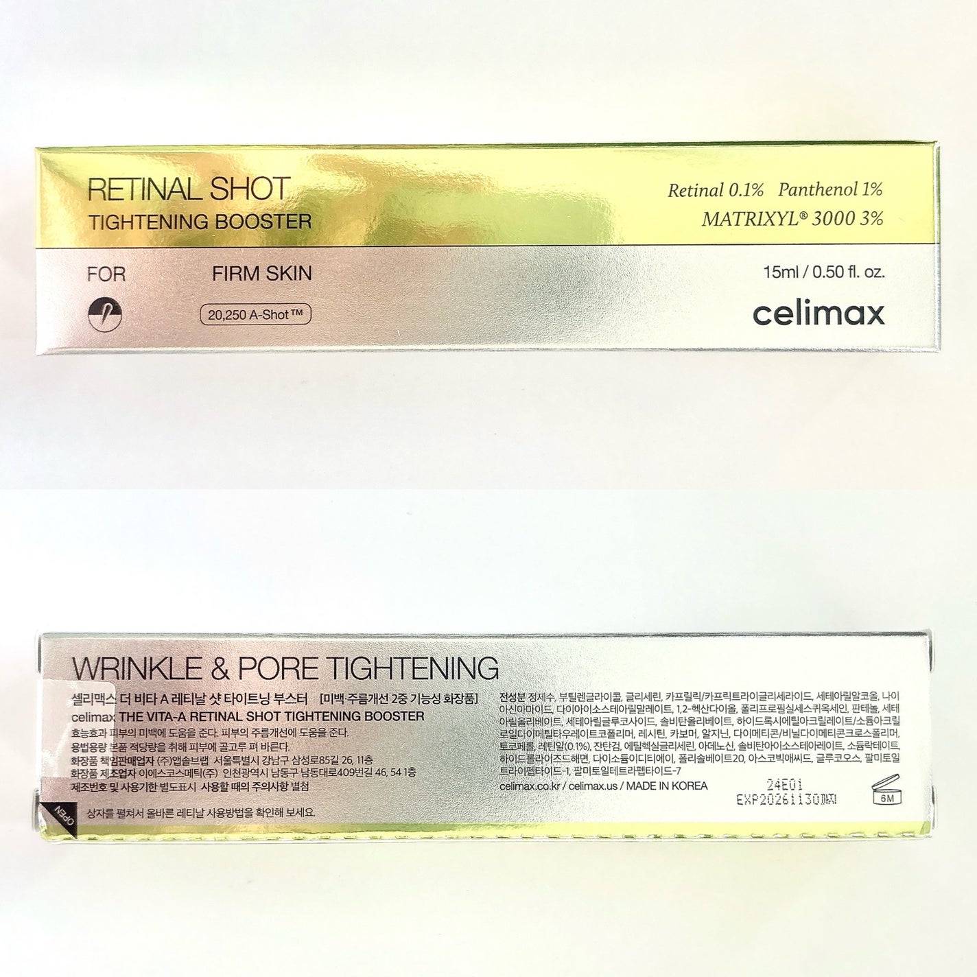 THE ビタA レチナールショット タイトニングブースター/celimax/ブースター・導入液を使ったクチコミ(5枚目)