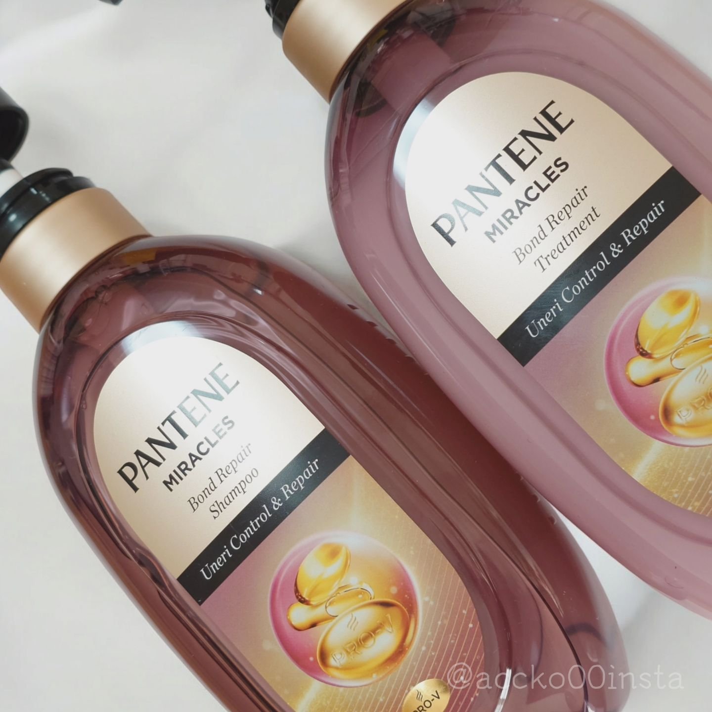 ミラクルズ うねりコントロール&リペア ボンドリペア シャンプー/トリートメント/パンテーン/市販シャンプーを使ったクチコミ（2枚目）