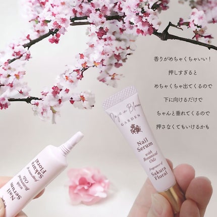 デイズインブルーム  ガーデン ネイルセラム サクラフローラル/グローバル プロダクト プランニング/ネイルオイル・トリートメントを使ったクチコミ(2枚目)