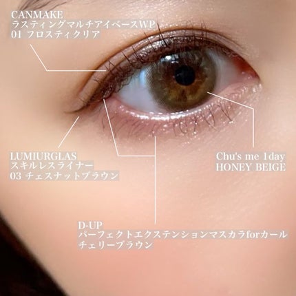 ラスティングマルチアイベース WP/キャンメイク/アイシャドウベースを使ったクチコミ(3枚目)