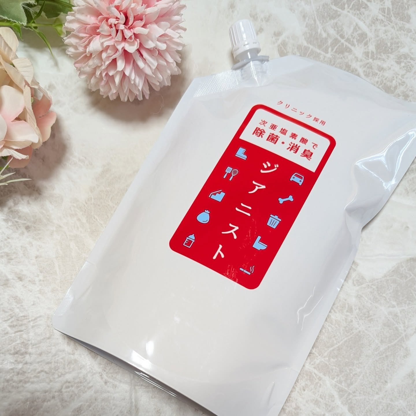 次亜塩素酸水 高濃度 500ppm/ジアニスト/その他を使ったクチコミ（2枚目）