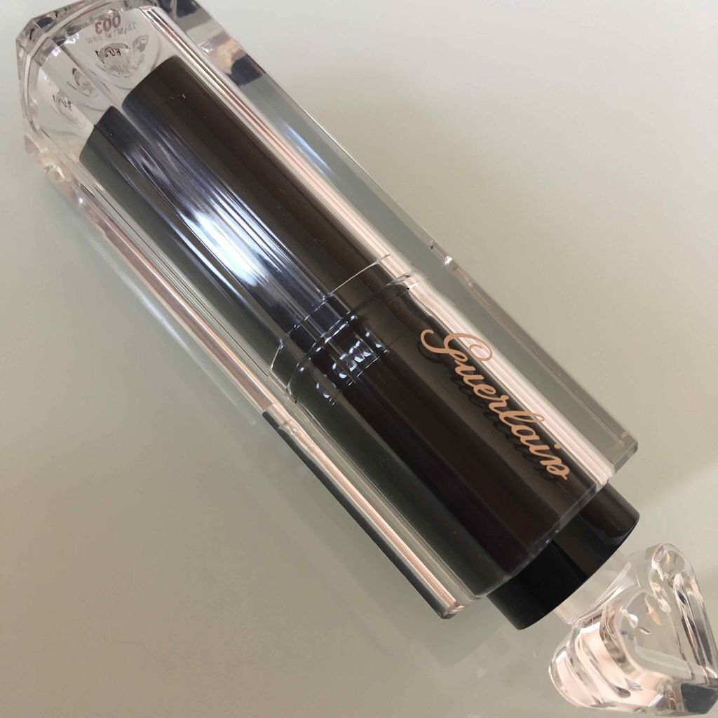 ラ プティット ローブ ノワール リップ/GUERLAIN/口紅を使ったクチコミ(2枚目)