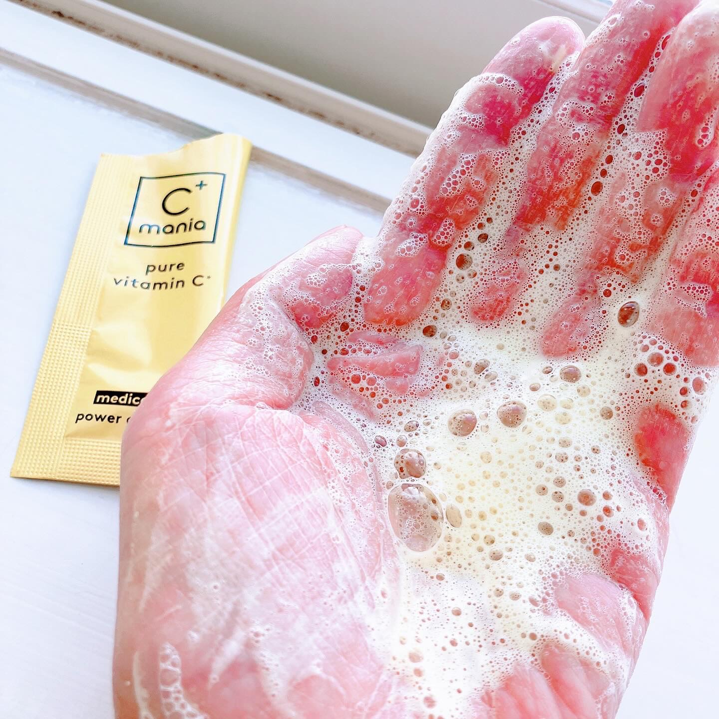 薬用パワークリアC＋/C+mania/洗顔パウダーを使ったクチコミ（3枚目）