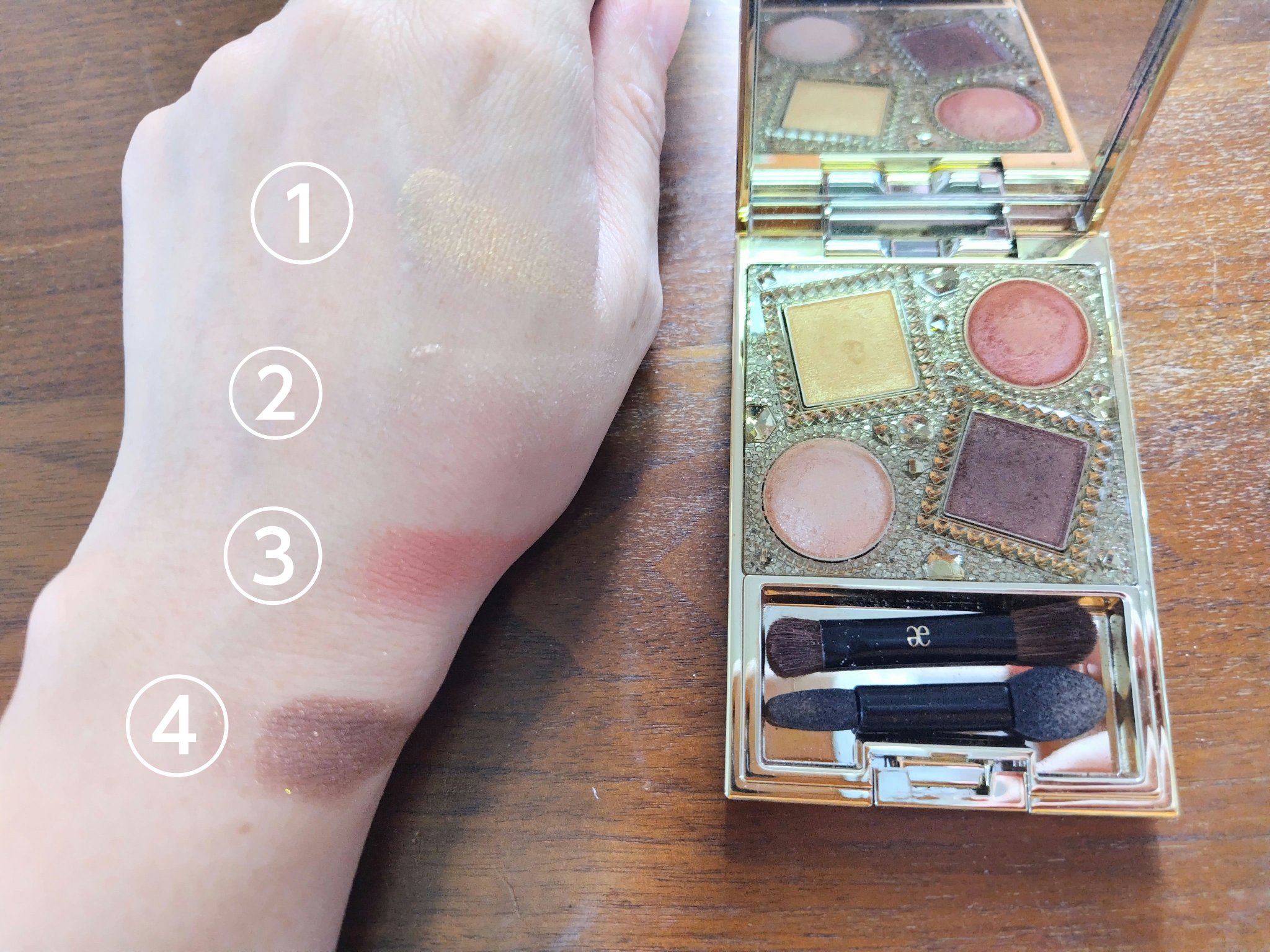 エレガンス コフレ パルボヌール/Elégance/メイクアップキットを使ったクチコミ（2枚目）