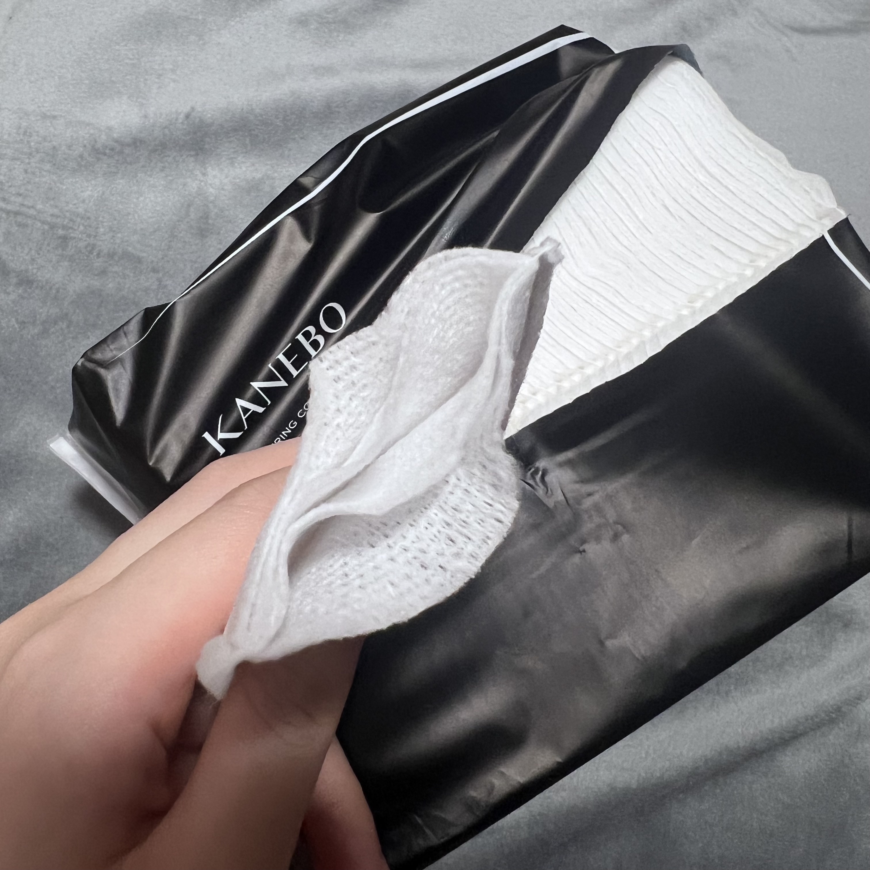 4　レイヤリング　コットン/KANEBO/コットンを使ったクチコミ（1枚目）