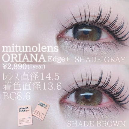 i-sha Oriana/蜜のレンズ/カラーコンタクトレンズを使ったクチコミ(2枚目)