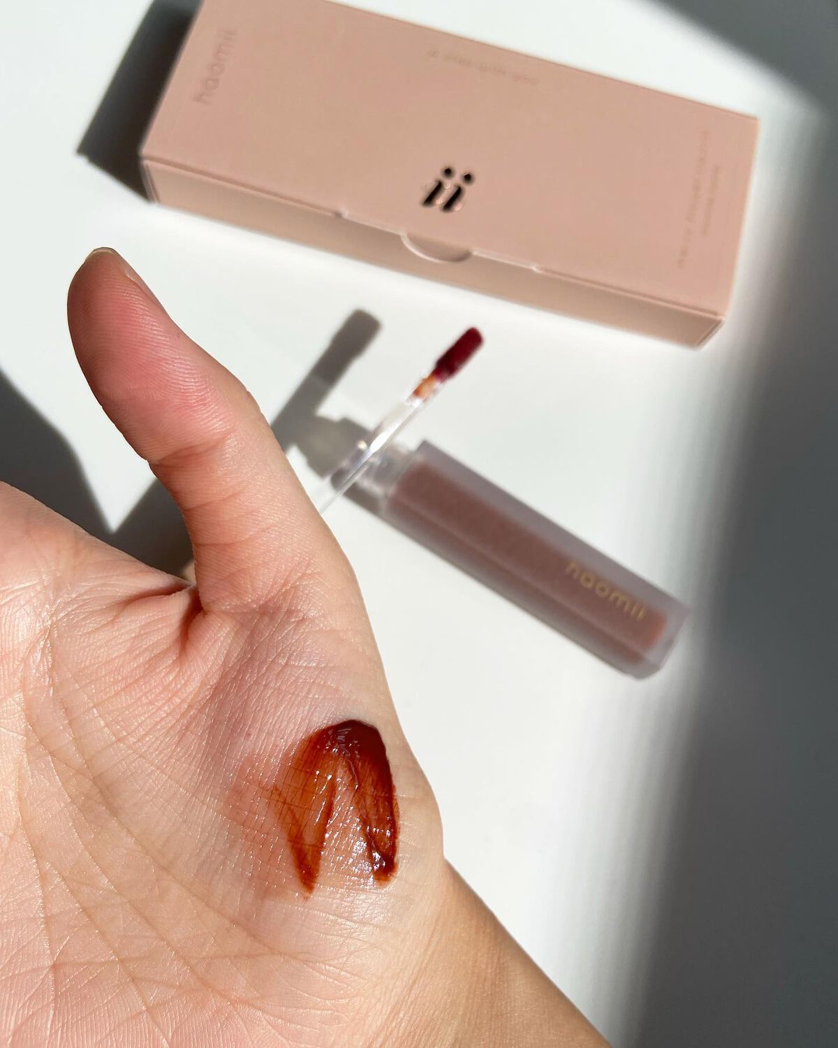 Melty flower lip tint/haomii/口紅を使ったクチコミ（3枚目）