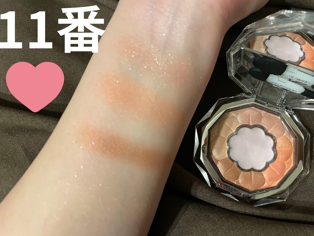 ジルスチュアート ブルームクチュール アイズ/JILL STUART/アイシャドウパレットを使ったクチコミ(4枚目)