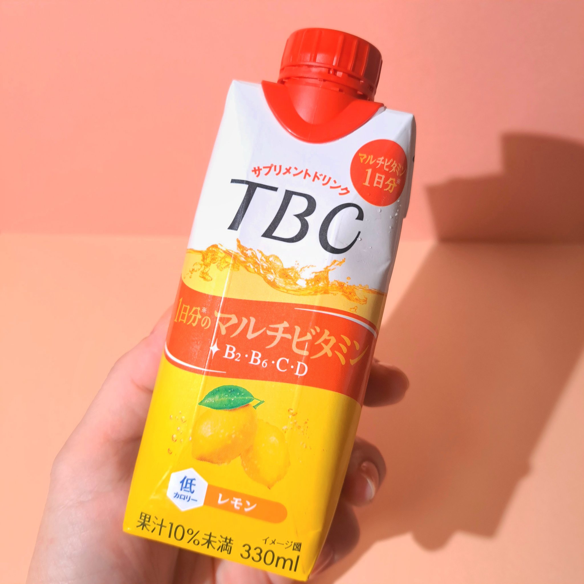 TBC マルチビタミン ピーチ/TBC/ドリンクを使ったクチコミ（1枚目）