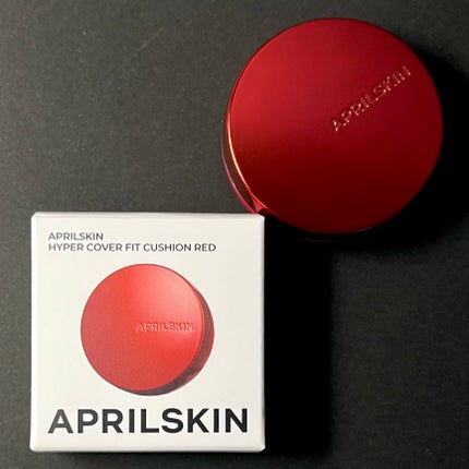 ハイパーカバーフィットクッション red/APRILSKIN/クッションファンデーションを使ったクチコミ(2枚目)