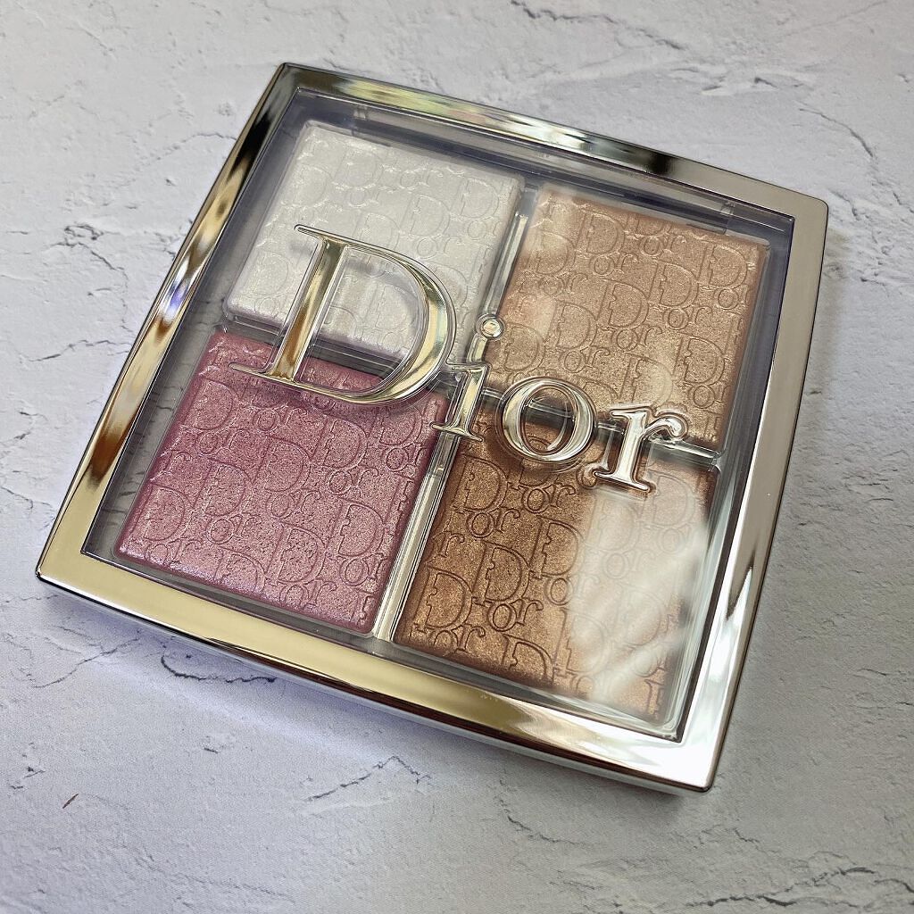 ディオール バックステージ フェイス グロウ パレット/Dior/ハイライトを使ったクチコミ（3枚目）
