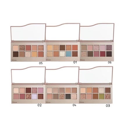 ニューデップスアイシャドウパレット/hince/アイシャドウパレットを使ったクチコミ(4枚目)