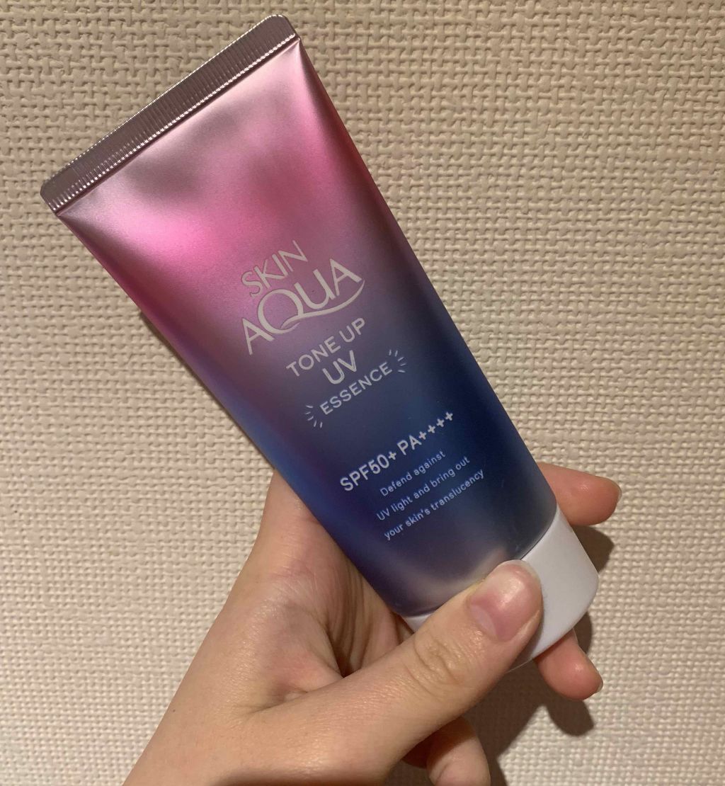 スキンアクア トーンアップUVエッセンス/スキンアクア/日焼け止めクリームを使ったクチコミ（1枚目）