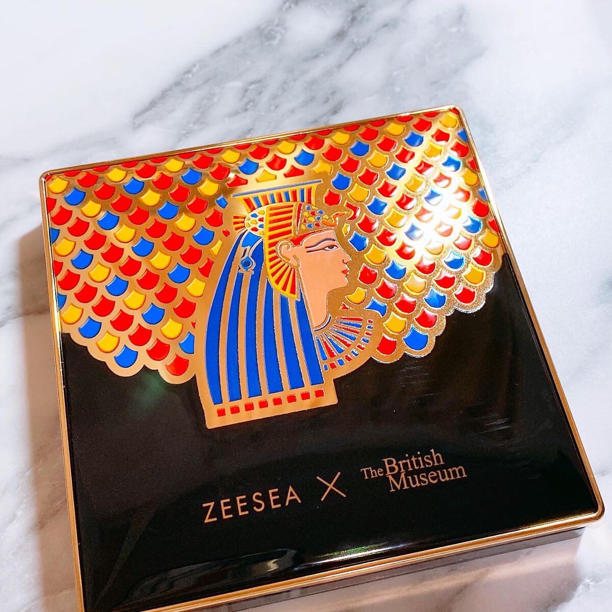 大英博物館 エジプトシリーズ アイシャドウパレット/ZEESEA/アイシャドウパレットを使ったクチコミ（2枚目）
