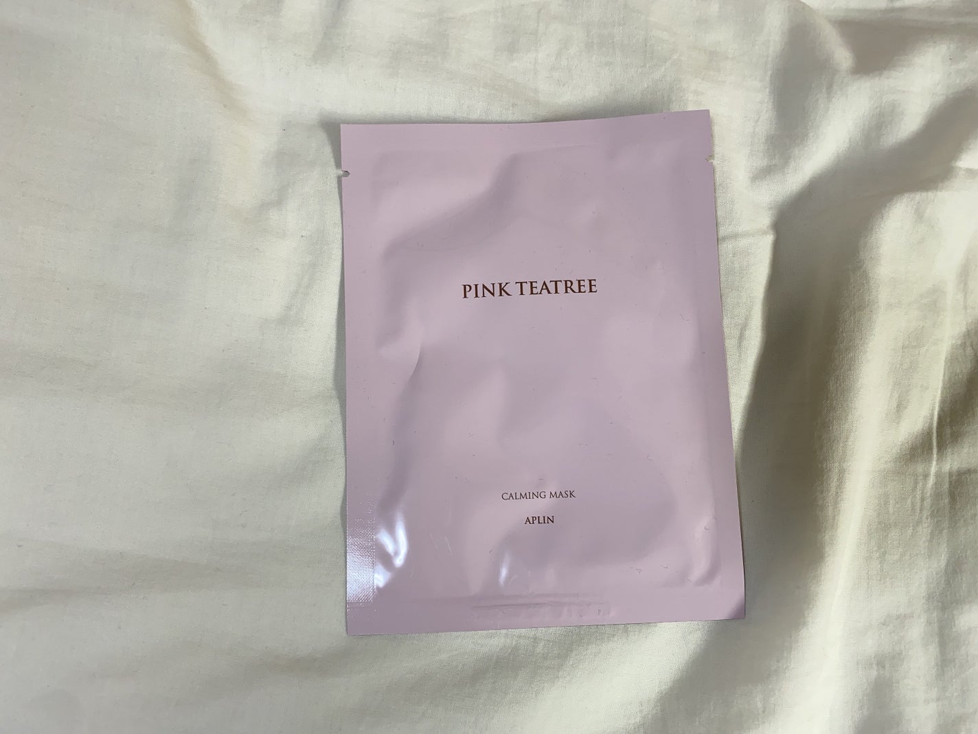 ピンクティーツリーマスクパック/APLIN/シートマスク・パックを使ったクチコミ(1枚目)