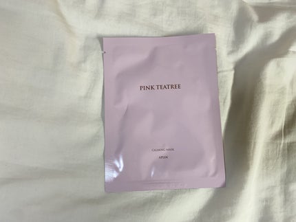 ピンクティーツリーマスクパック/APLIN/シートマスク・パックを使ったクチコミ(1枚目)