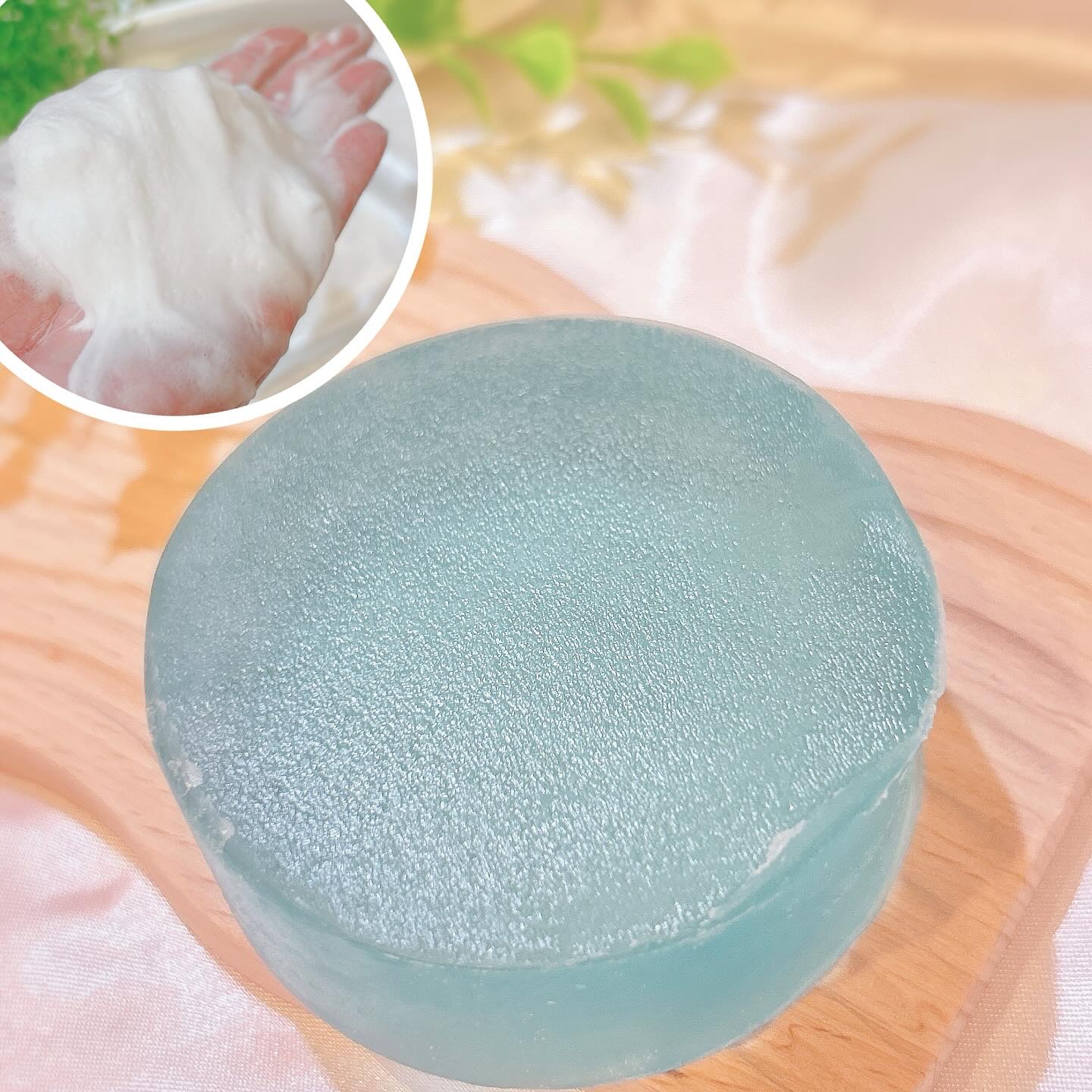 クリアソープ　パロサントの香り/ユゼ化粧品/洗顔石鹸を使ったクチコミ（2枚目）