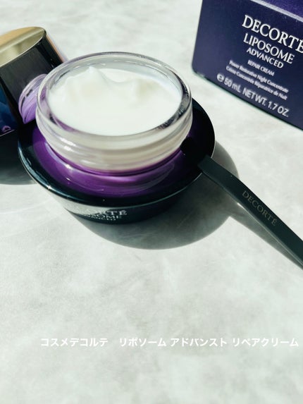 リポソーム アドバンスト リペアクリーム/DECORTÉ/フェイスクリームを使ったクチコミ(1枚目)