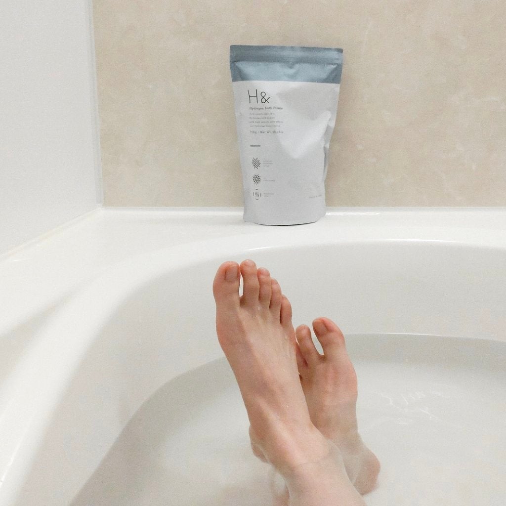 アッシュアンド 水素入浴剤/H&/無機塩系入浴剤を使ったクチコミ(4枚目)