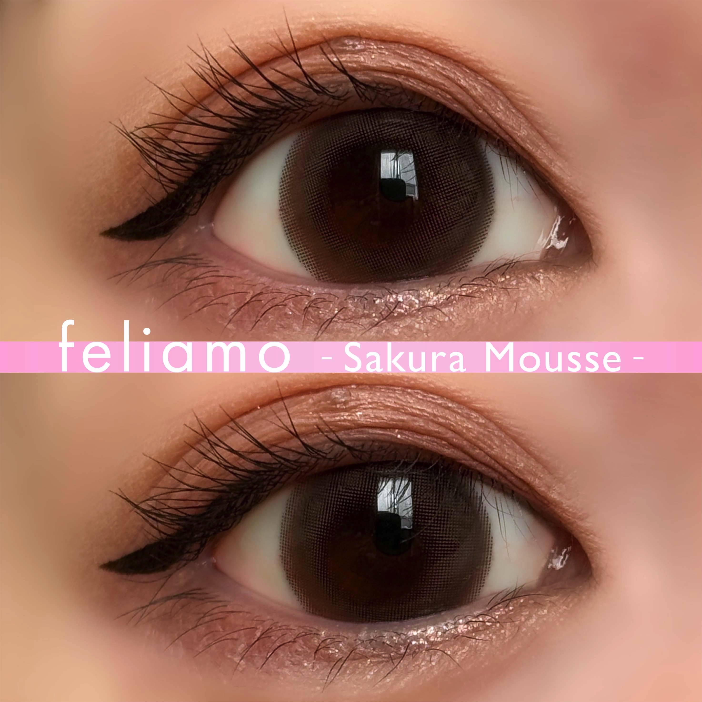 feliamo 1day サクラムース/feliamo/ワンデー（１DAY）カラコンを使ったクチコミ（2枚目）