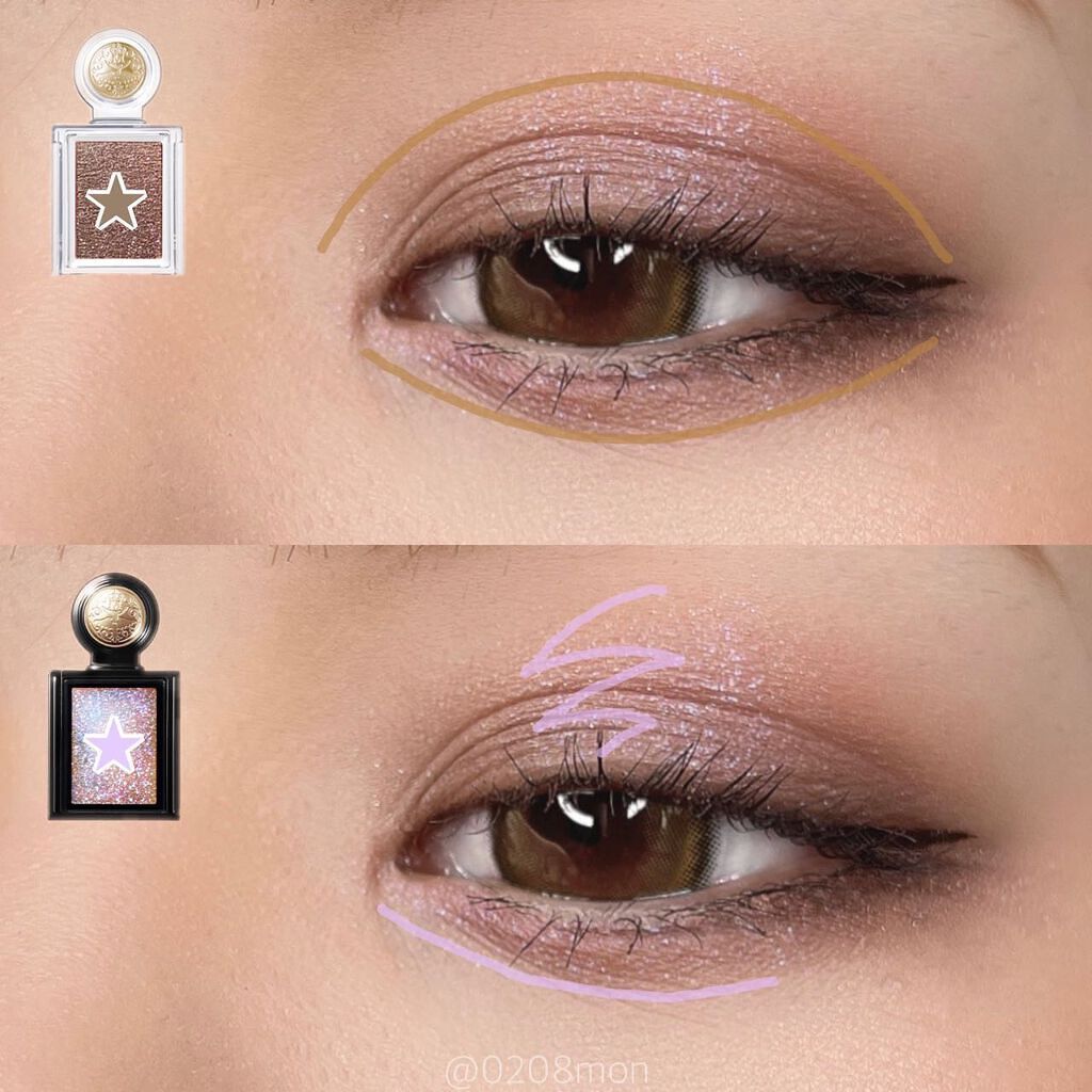 シャドーカスタマイズ/MAJOLICA MAJORCA/単色アイシャドウを使ったクチコミ（3枚目）