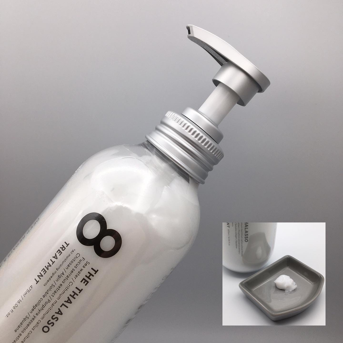 ハイドロポーション 美容液ヘアオイル（アクアホワイトフローラルの香り）/エイトザタラソ/ヘアオイルを使ったクチコミ（3枚目）