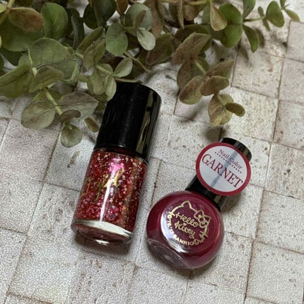 ITGグリッターネイル/DAISO/マニキュアを使ったクチコミ(2枚目)