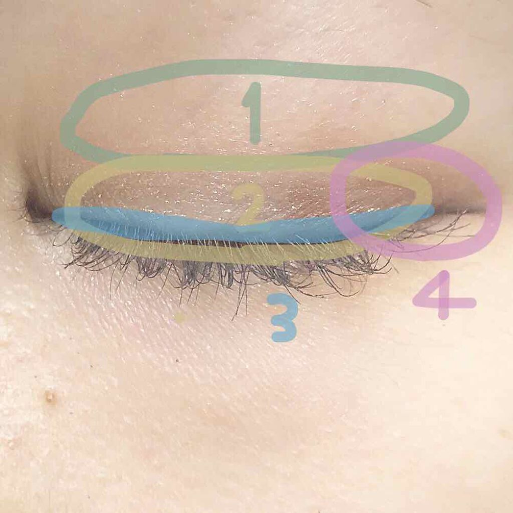 シルキースフレアイズ/キャンメイク/アイシャドウパレットを使ったクチコミ(3枚目)