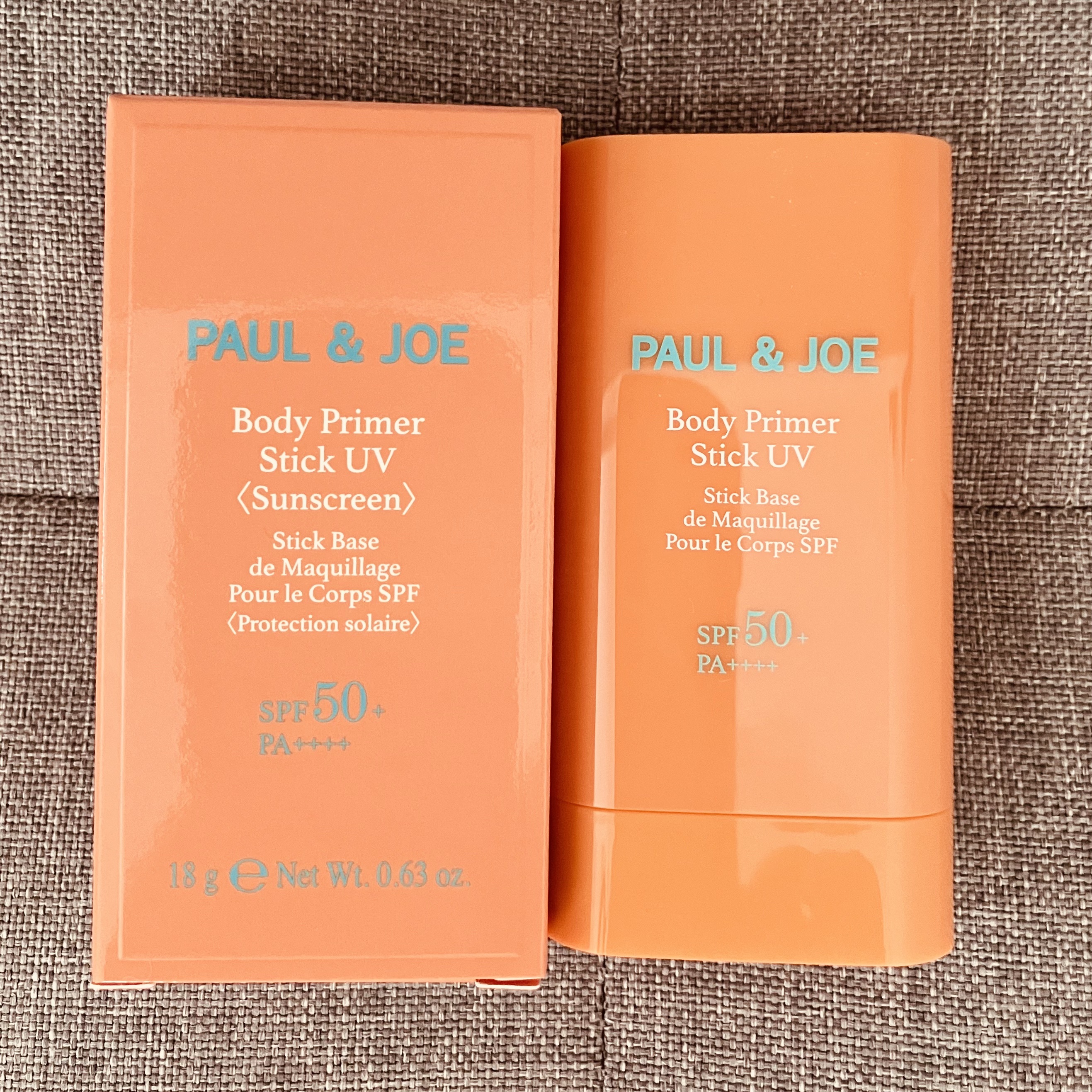 ボディ プライマー スティック UV/PAUL & JOE BEAUTE/日焼け止めスティックを使ったクチコミ（1枚目）