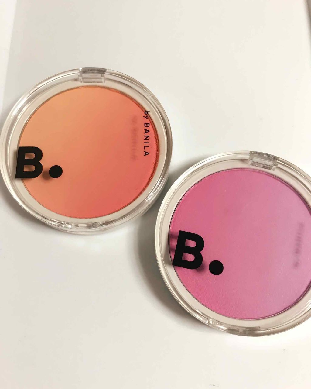 チアグラデーションチーク/B. by BANILA/パウダーチークを使ったクチコミ(1枚目)