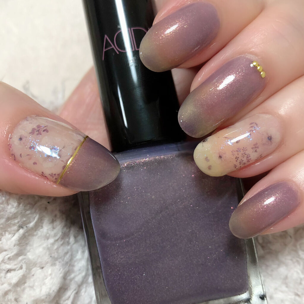 しずくネイルシール/キャンドゥ/ネイルシールを使ったクチコミ（2枚目）