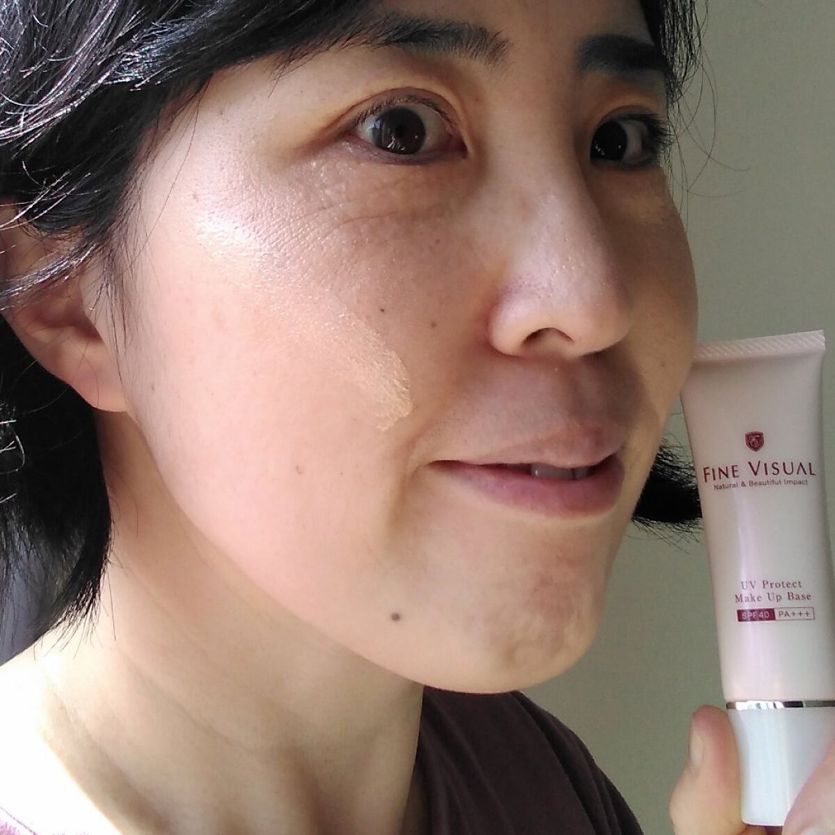 UVプロテクト メイクアップベース/FINE VISUAL/化粧下地を使ったクチコミ(2枚目)