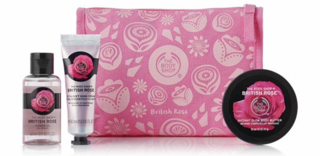 THE BODY SHOP ポーチギフト ブリティッシュローズ
