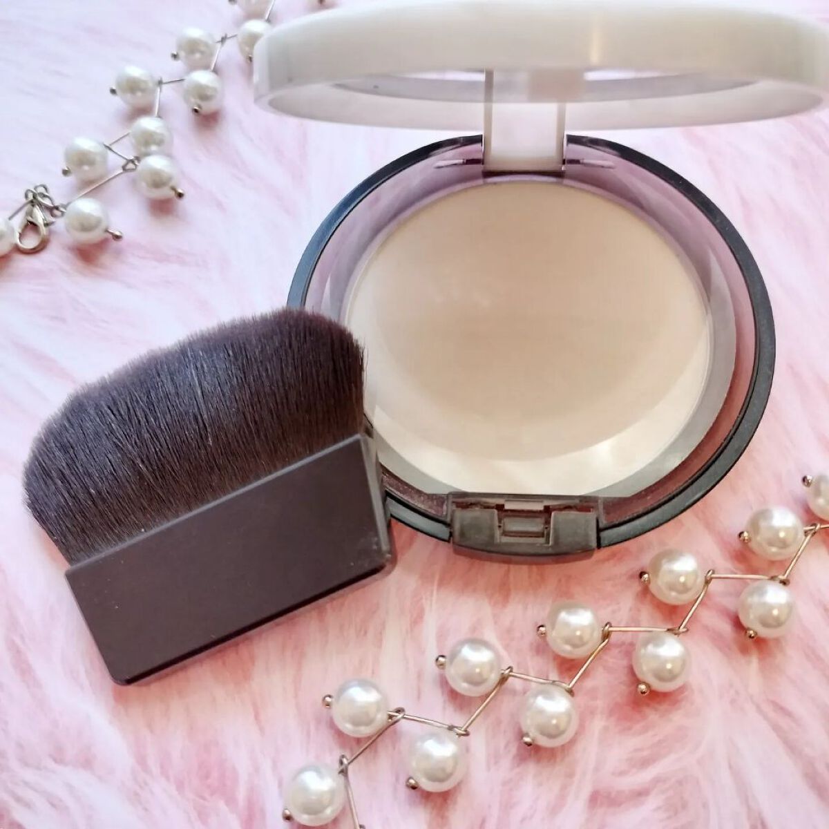 ラスタリングシアーパウダー/excel/プレストパウダーを使ったクチコミ（2枚目）