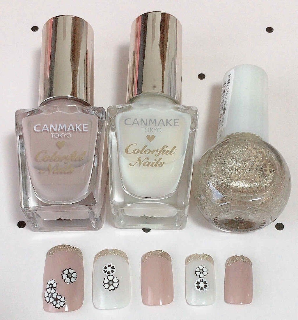 カラフルネイルズ/キャンメイク/マニキュアを使ったクチコミ（2枚目）