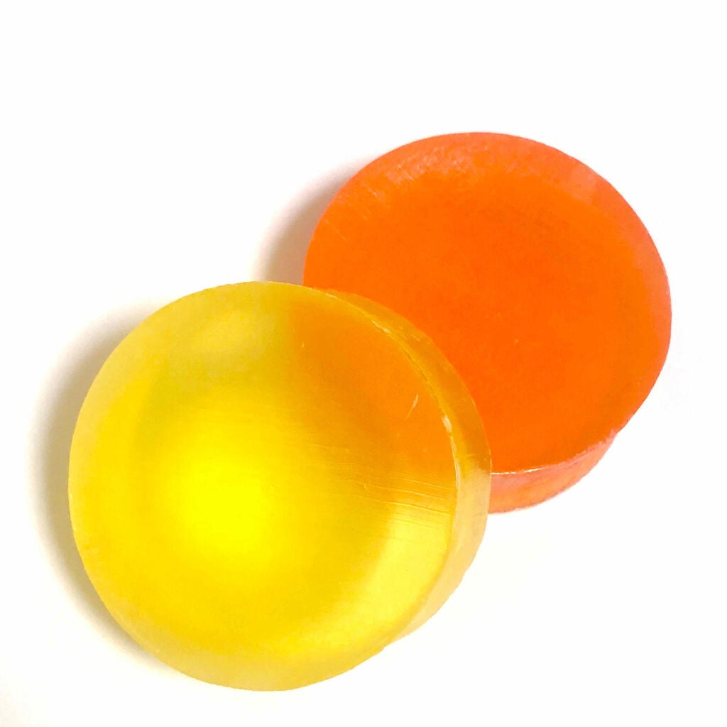 ハンドメイドボタニカルソープ グレープフルーツ/ユーカリ/MARKS&WEB/洗顔石鹸を使ったクチコミ(5枚目)