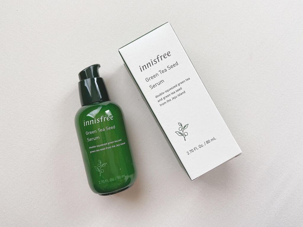 グリーンティーシード セラム/innisfree/美容液を使ったクチコミ(1枚目)