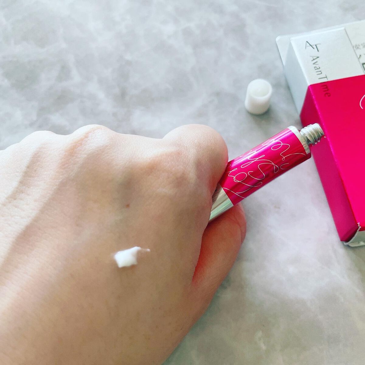 トーンショットクリーム/アバンタイム/フェイスクリームを使ったクチコミ(2枚目)