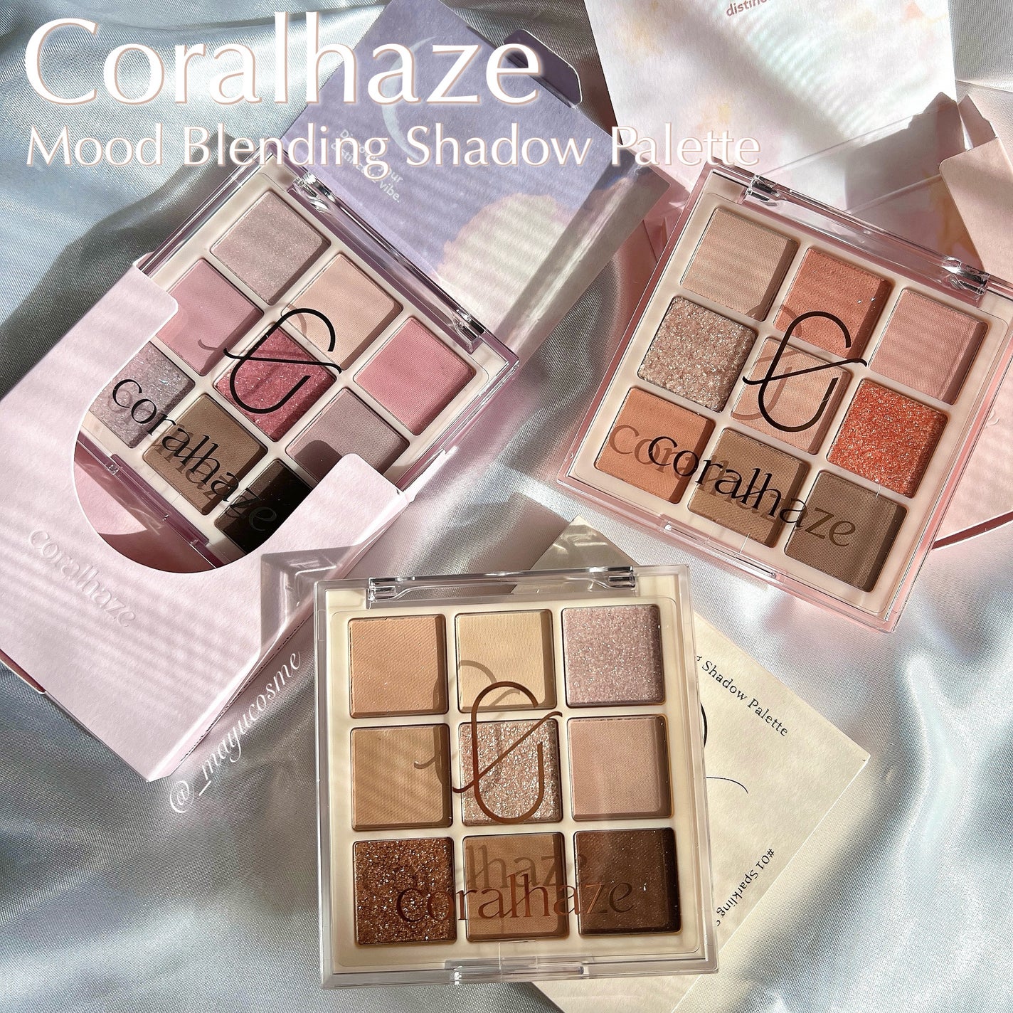 ムードブレンディングシャドウパレット/Coralhaze/アイシャドウパレットを使ったクチコミ(1枚目)