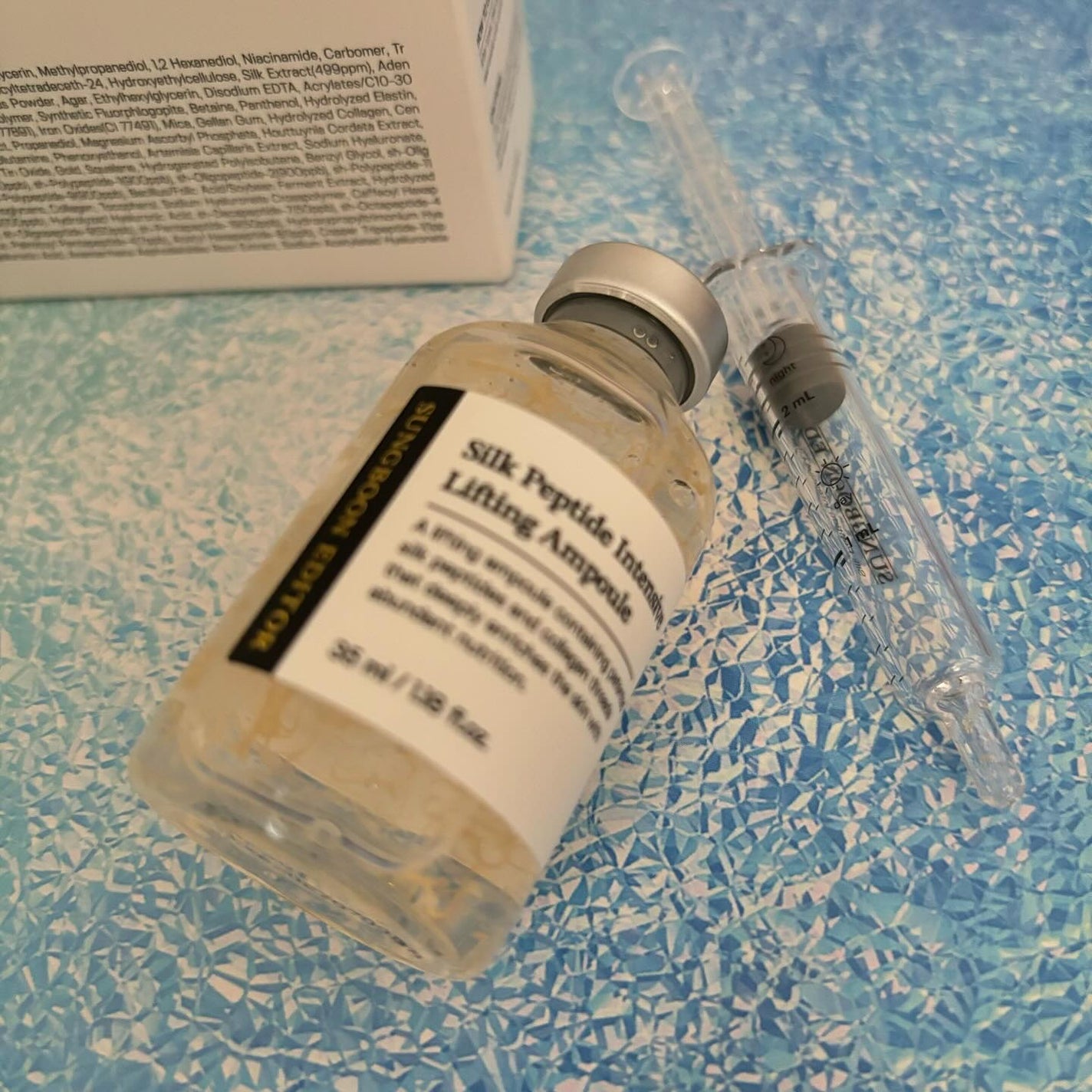 シルクペプチドインテンシブリフティングアンプル/SUNGBOON EDITOR(成分エディター)/美容液を使ったクチコミ(1枚目)