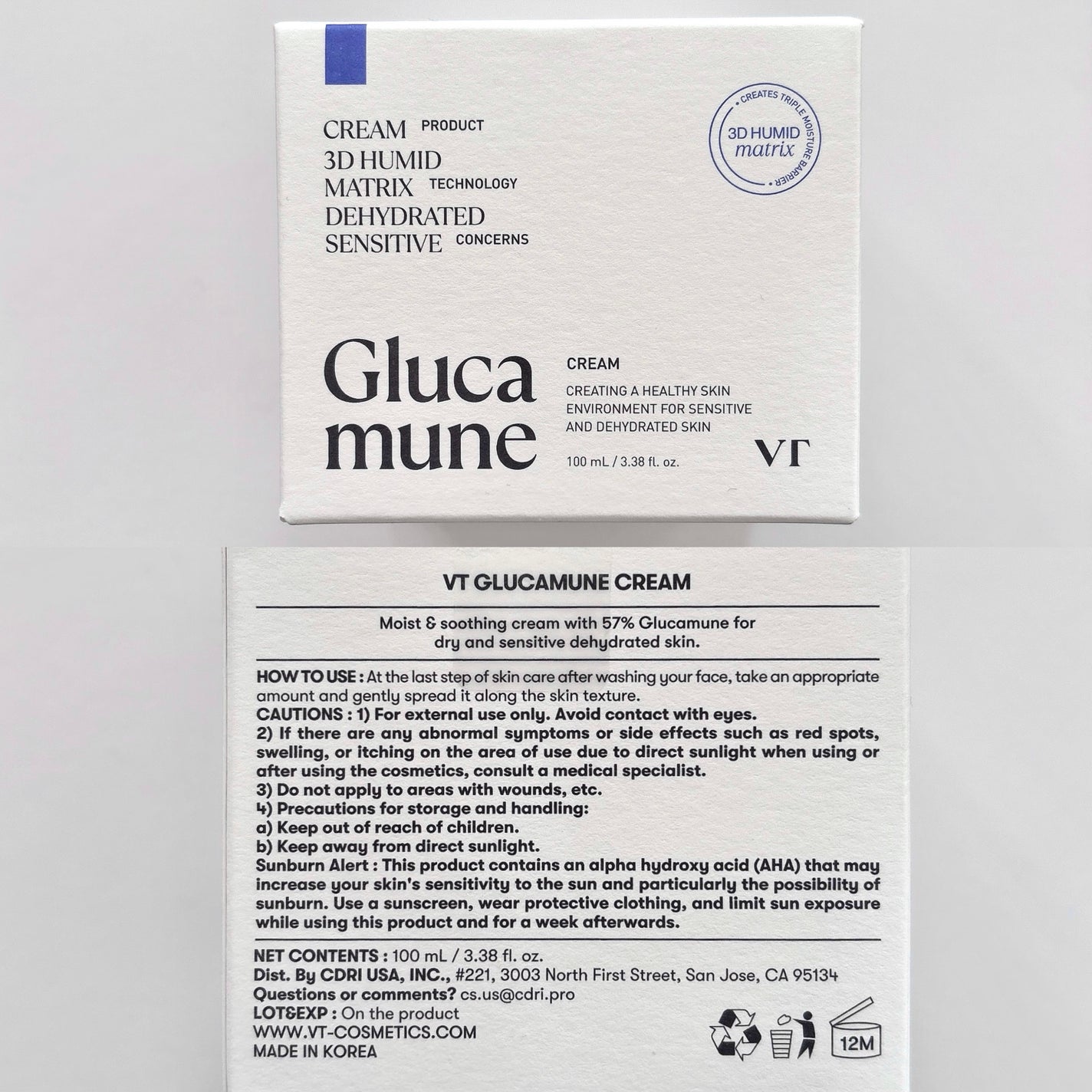 グルカミューンクリーム/VT/フェイスクリームを使ったクチコミ(7枚目)